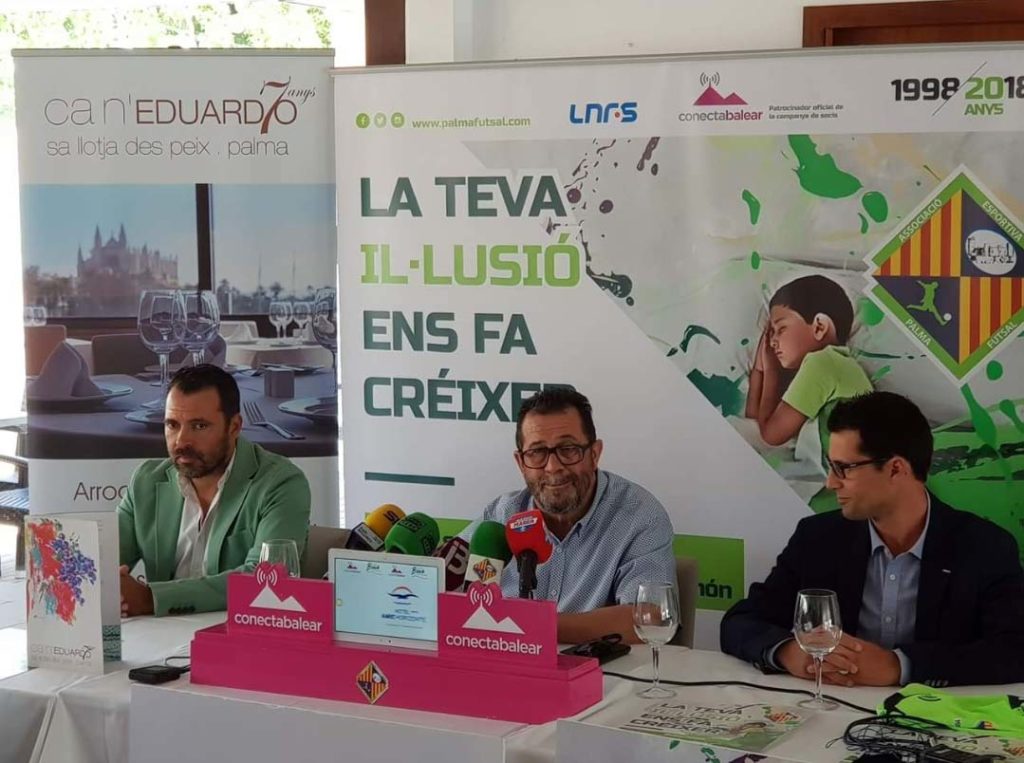 Colaboracion de Can Eduardo en el Palma Futsal, Can Eduardo Restaurant